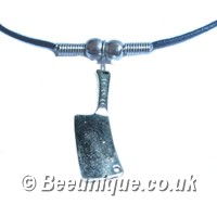 Cleaver Metal Necklace